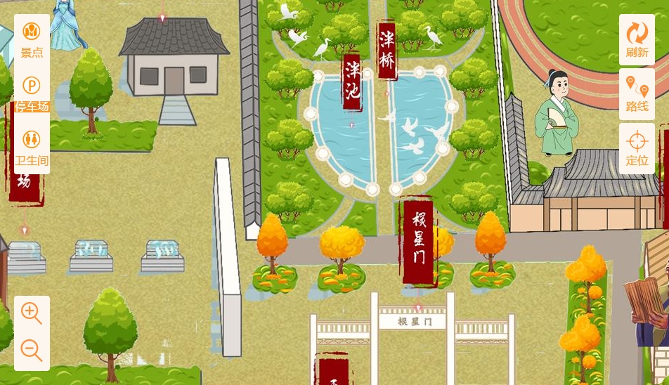 青海手绘地图景区语音讲解导览系统：智慧景区建设的基石